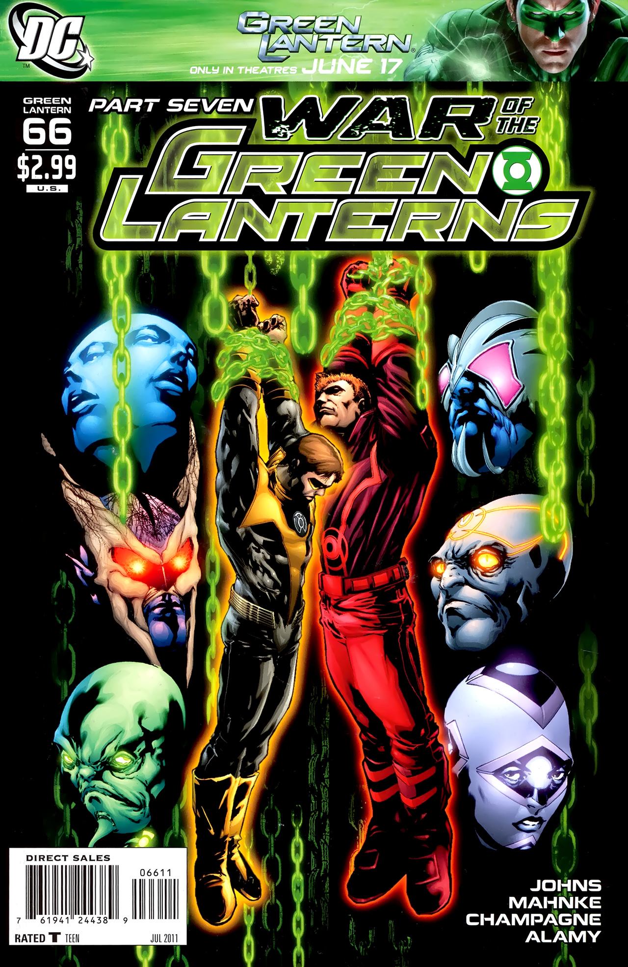 Green Lantern (2005) issue 66 - Page 1