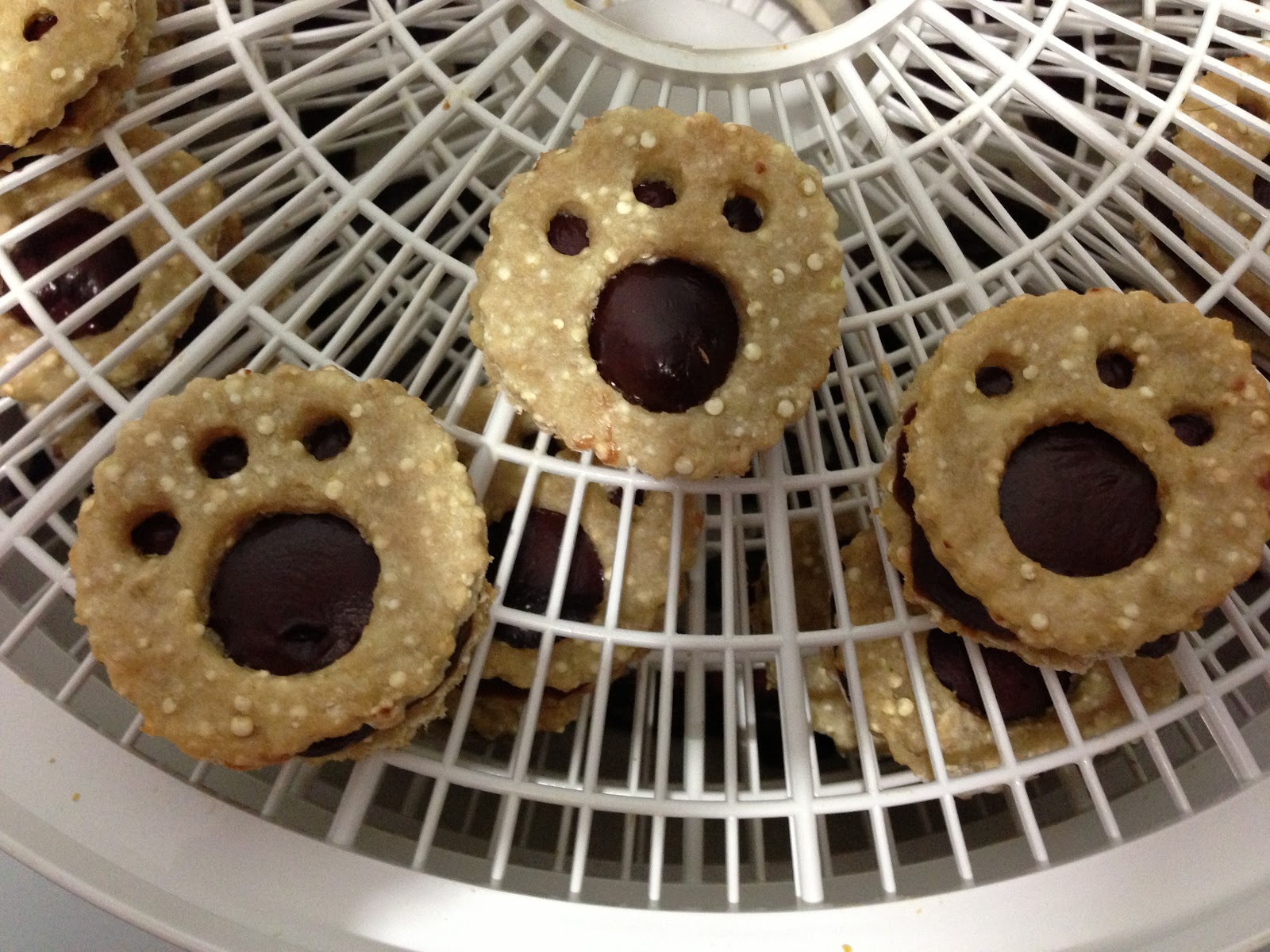 Tasty Tuesday Chicken & Liver Linzer Cookies for Dogs Kol's Notes