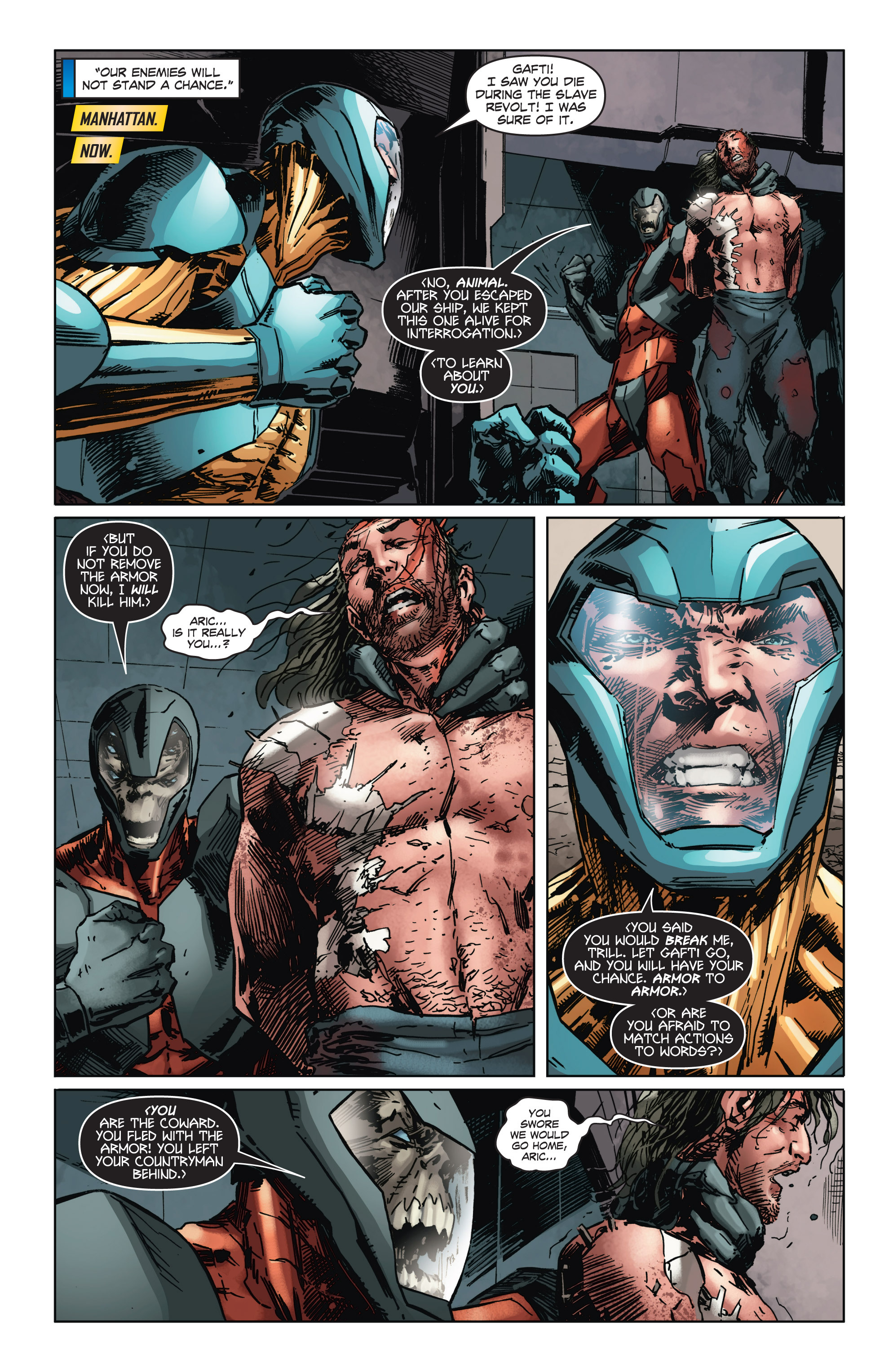 Read online X-O Manowar (2012) comic -  Issue # _TPB 3 - 33
