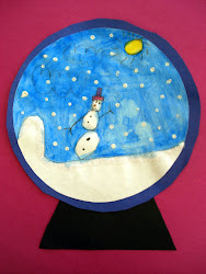 globe snow winter drawings craft snowglobe scene projects globes snowman tadaaa attempt faithful