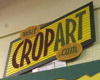 Marquee-like crop art reading Visit CropArt.com