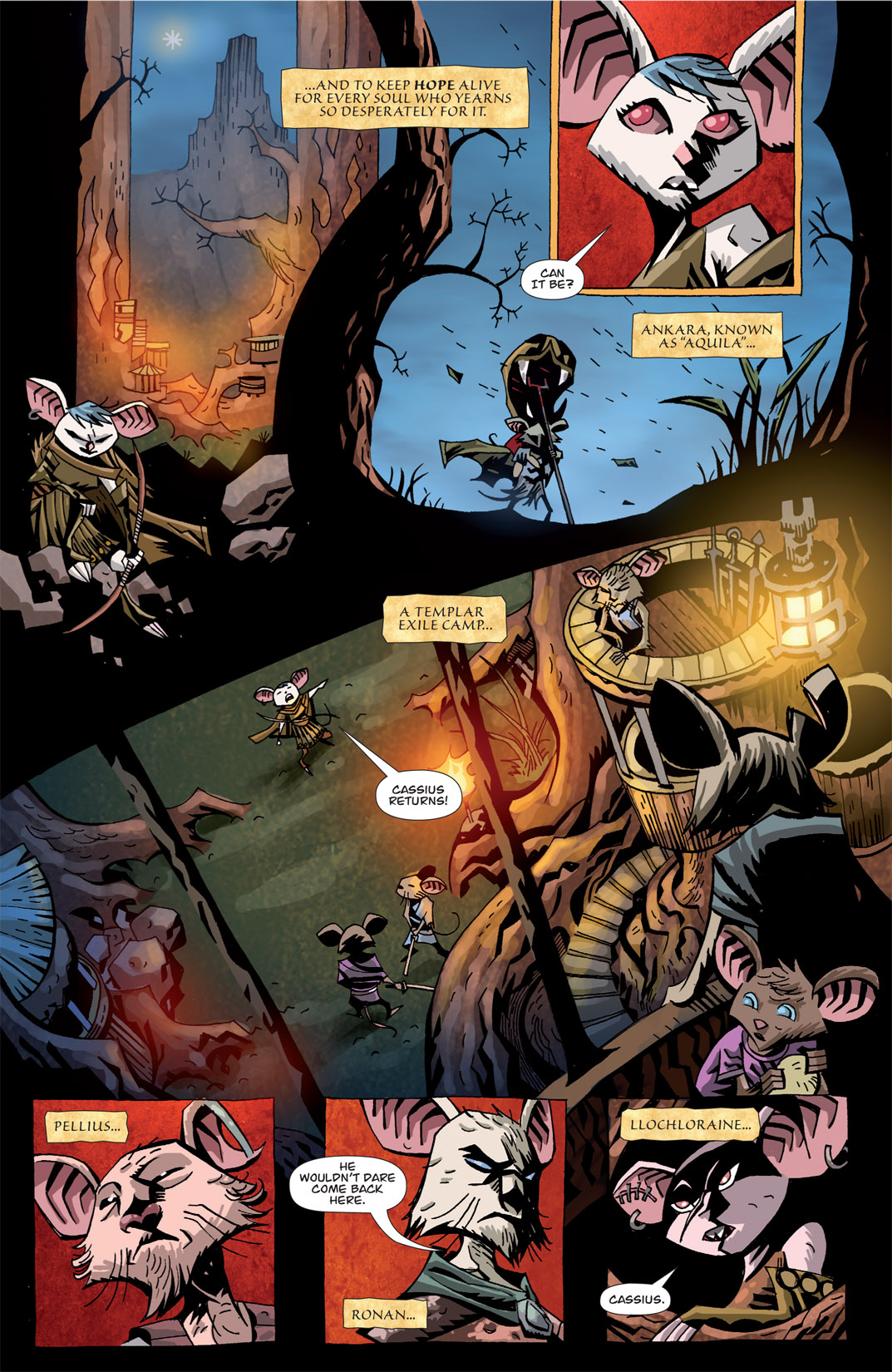 Read online The Mice Templar Volume 3: A Midwinter Night's Dream comic -  Issue #1 - 8