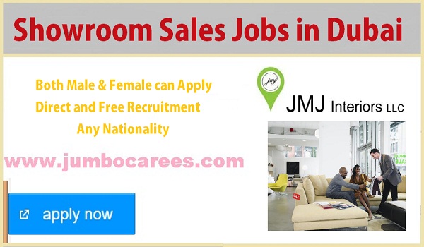 interior design showroom sales jobs in dubai 2018 jmj interiors