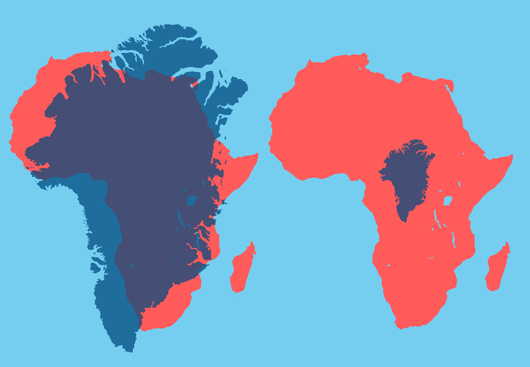 Problems With Mercator Projection The Mercator Problem - The Flerlage Twins: Analytics, Data Visualization,  And Tableau