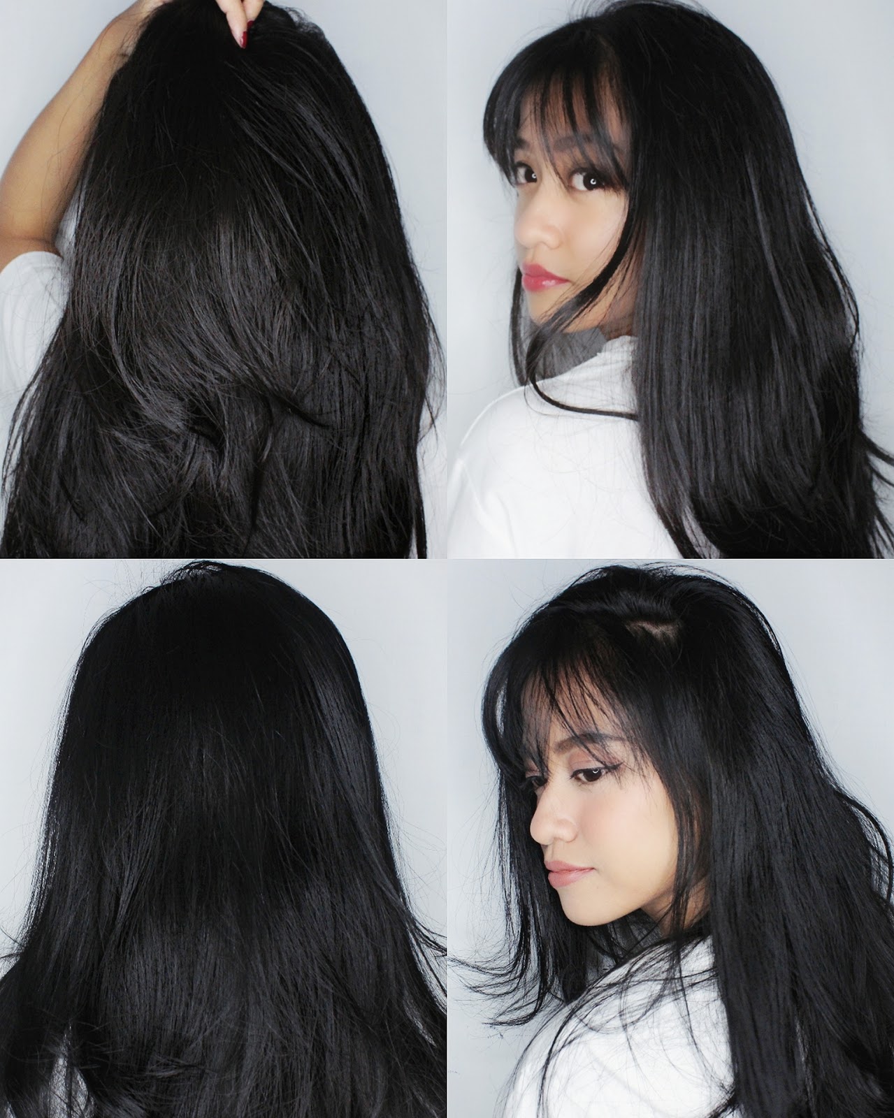 Cat Rambut Sendiri Pakai Warna Baru Nyu Creme Hair Color Blue Black Review C Cat Rambut Sendiri Pakai Warna Baru Nyu Creme Hair Color Blue Black Review C