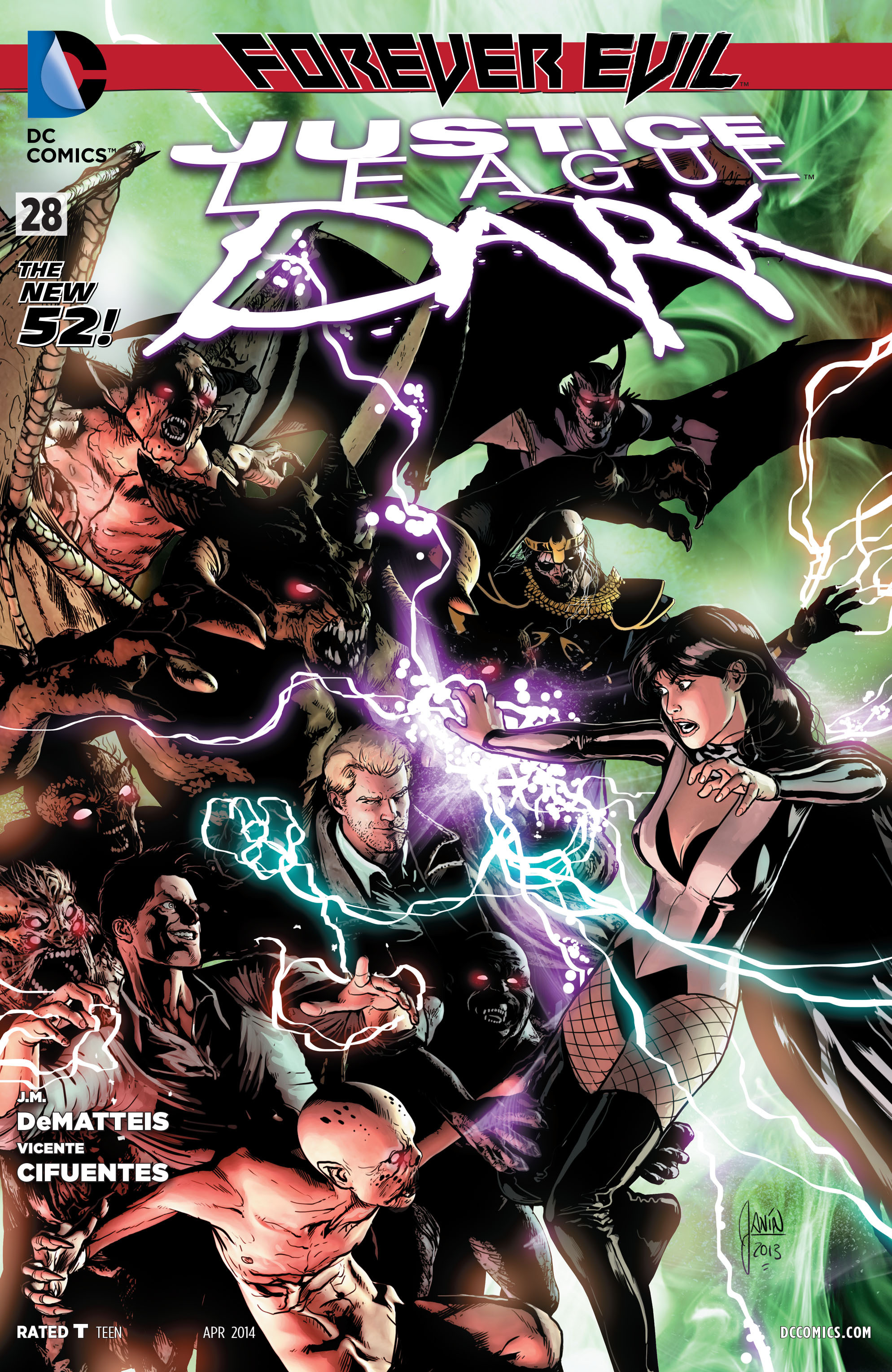 Read online Justice League Dark comic -  Issue #28 - 1