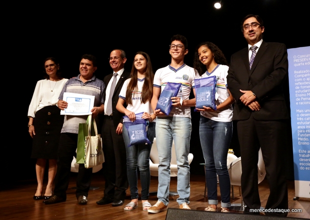 Estudantes são premiados em concurso cultural sobre uso sustentável da água