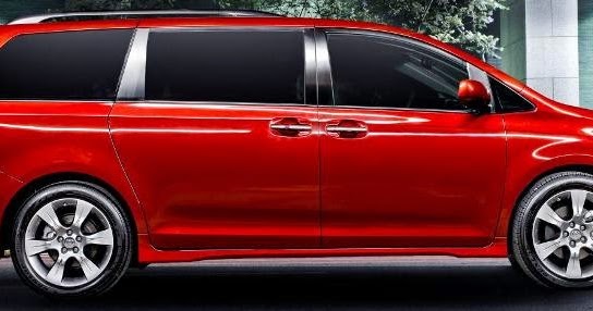 Saxton On Cars: 2015 Toyota Sienna Minivan - Redesigned Starting At