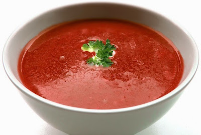 Roma Tomato Soup | Becky Cooks Lightly