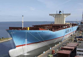 تعرفوا على الدانمركية إيما ميرسك أكبر سفينة شحن في العالم