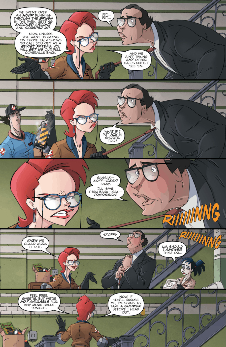 Read online Ghostbusters (2013) comic -  Issue #2 - 19
