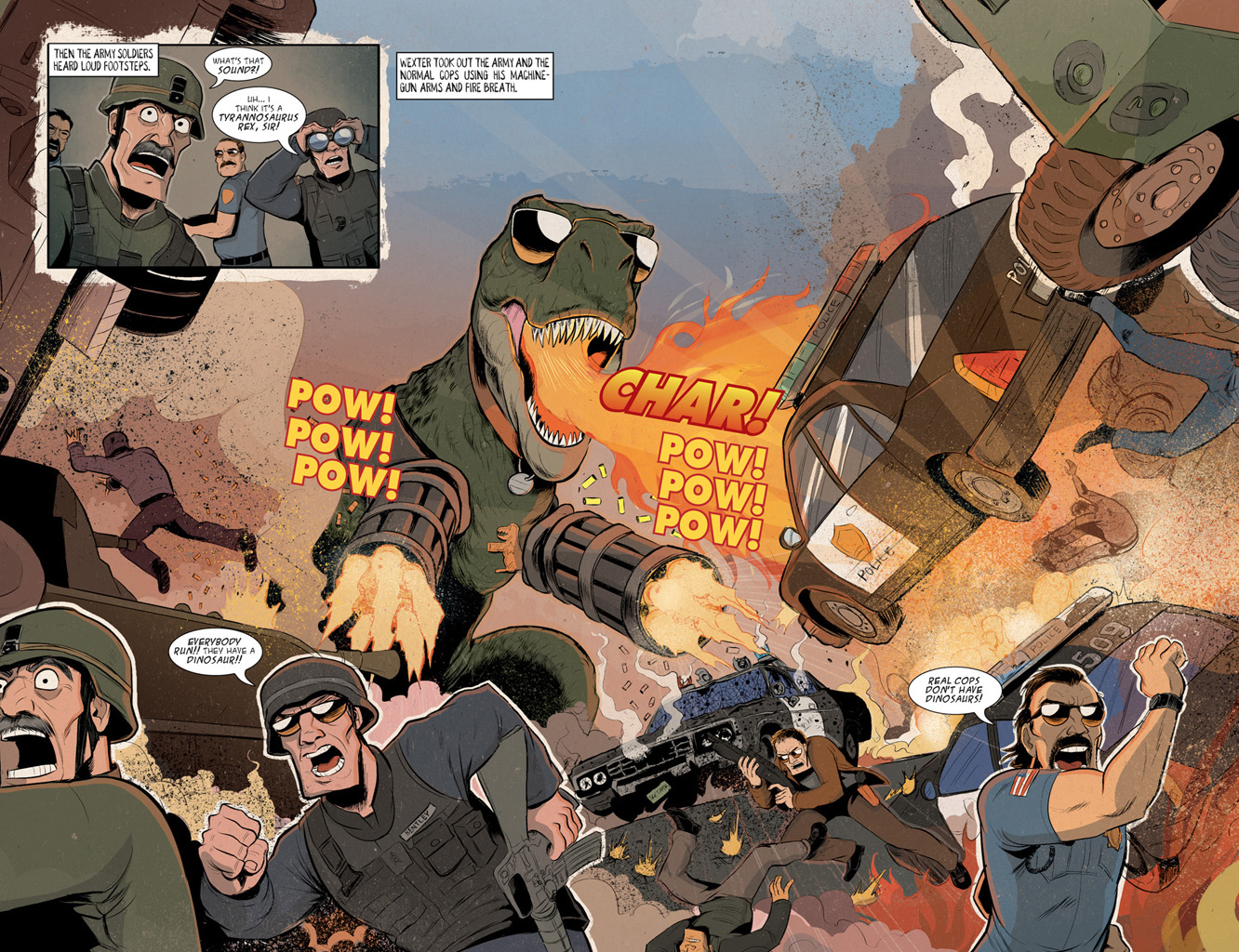 Axe Cop: Bad Guy Earth Issue #1 #1 - English 14