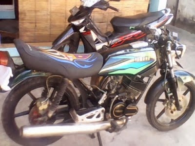 Modifikasi Rx King Jok Extreme Velg Doop azik