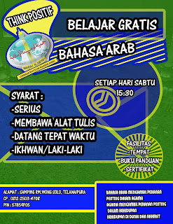 BELAJAR BAHASA ARAB REMAJA DAN DEWASA