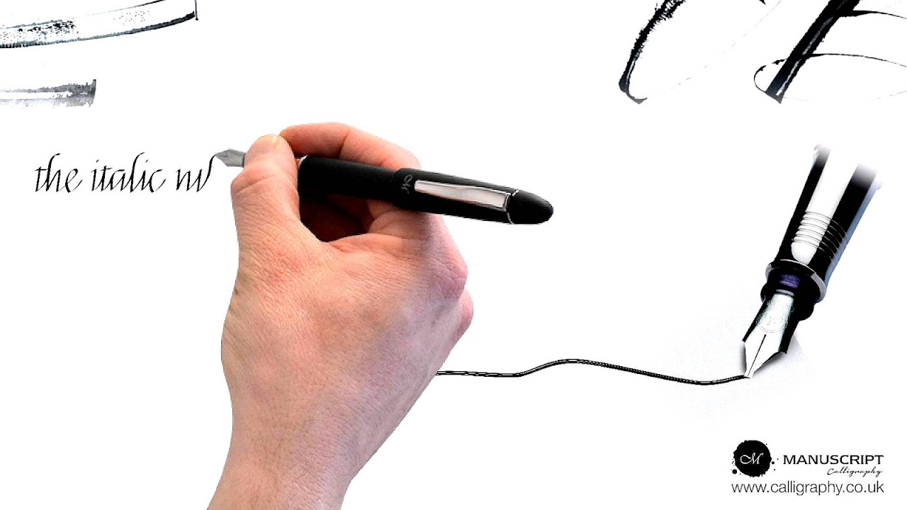 How To Use Manuscript Calligraphy Pen Calligraph Choices