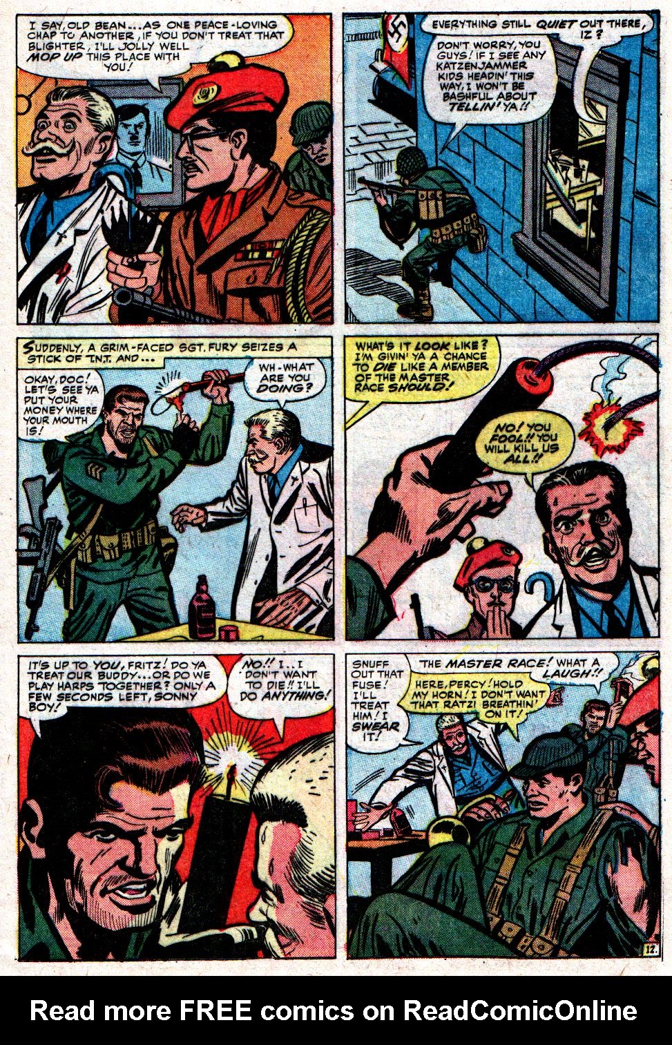Read online Sgt. Fury comic -  Issue #8 - 17