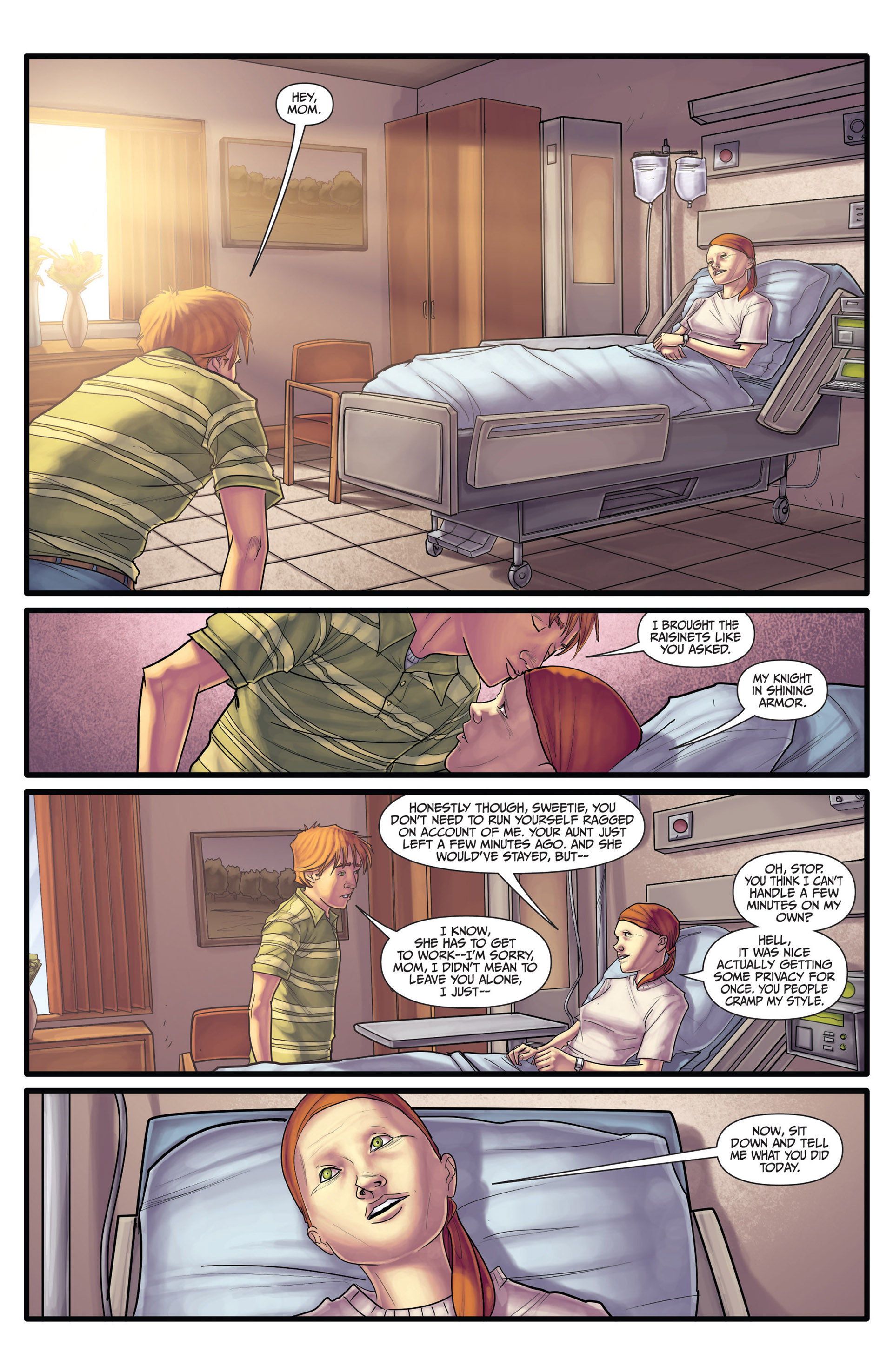 Read online Morning Glories comic -  Issue # _TPB 3 - 213