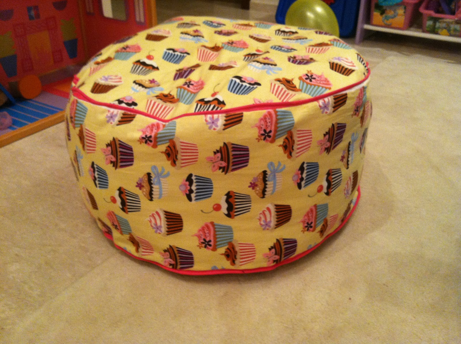 Satin Pieces How to sew a Circle Floor Pillow