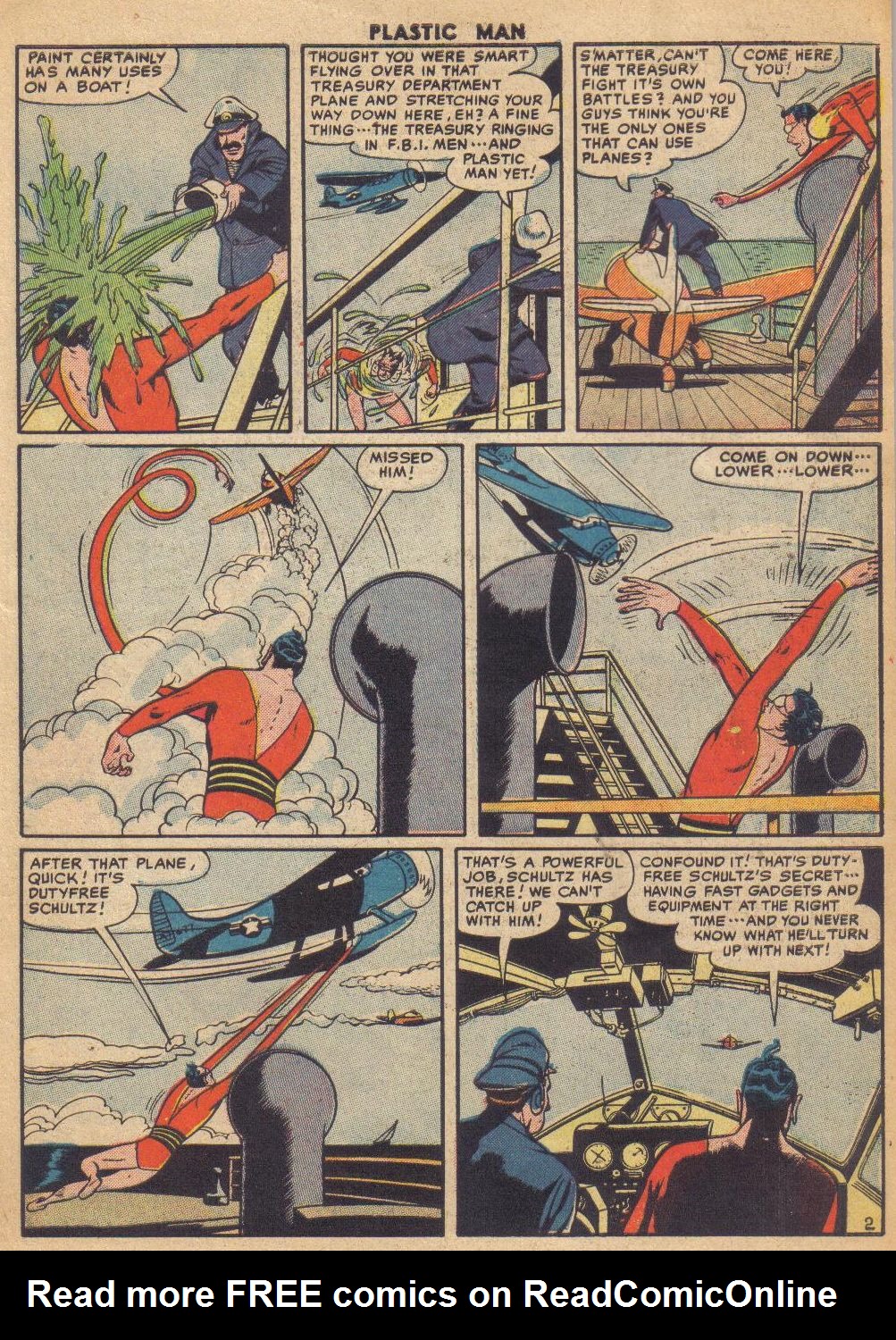 Read online Plastic Man (1943) comic -  Issue #50 - 27
