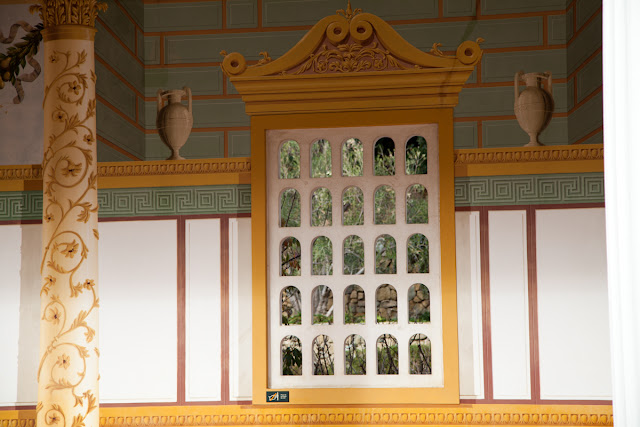 Villa Getty frescos y murales Villa Getty paredes