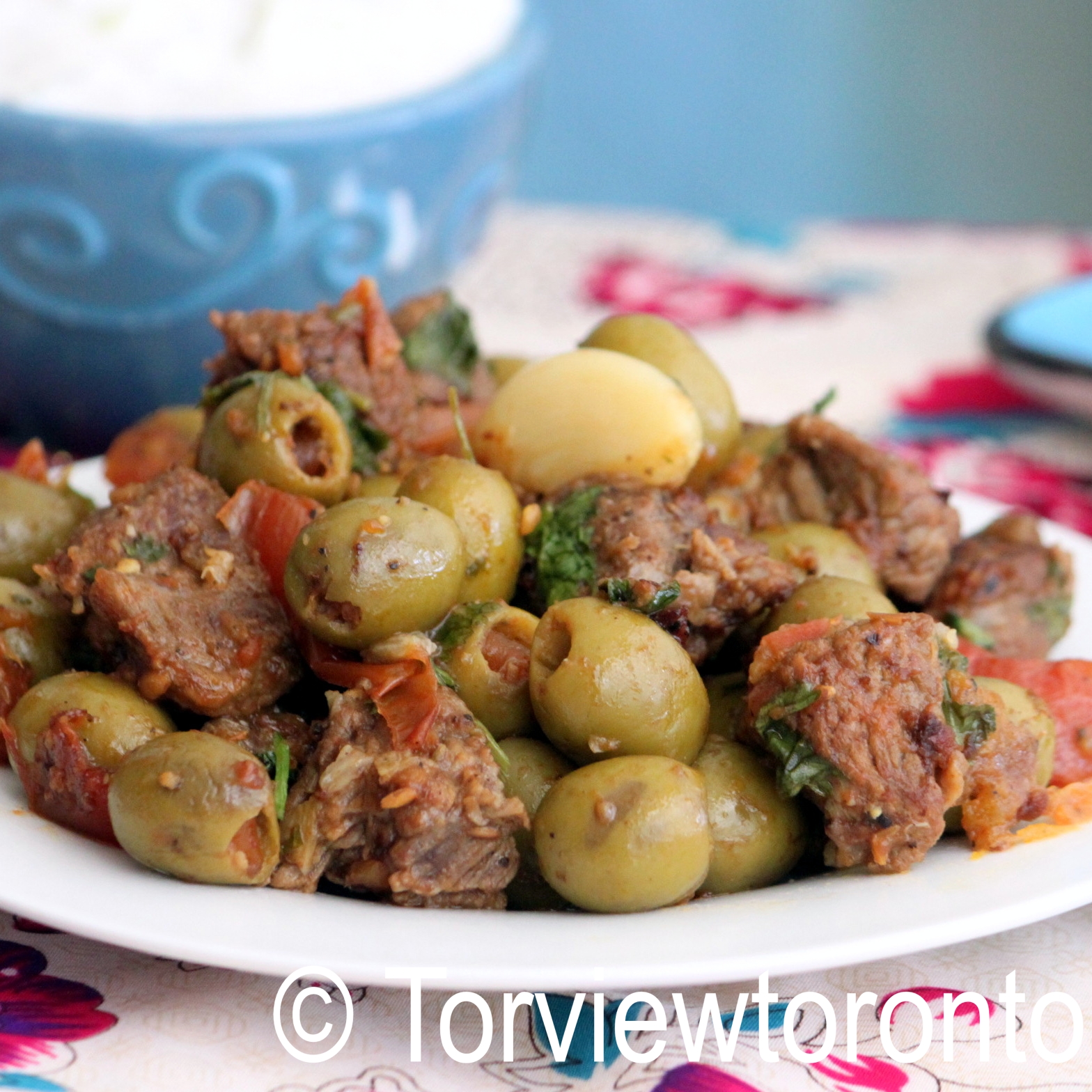 Torviewtoronto Garlic beef with olives