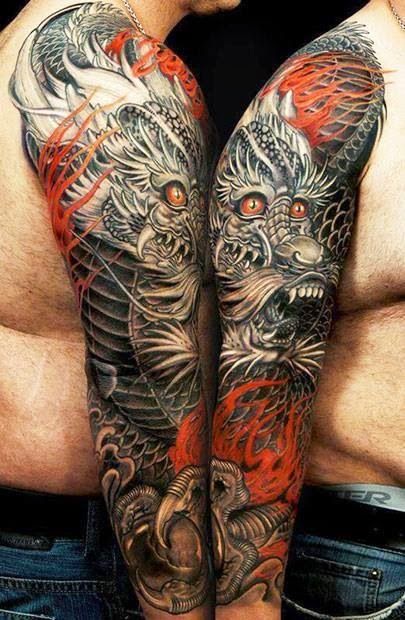 Tatuajes De Dragones Y Mejores Partes Para Tatuartelos Belagoria La Web De Los Tatuajes