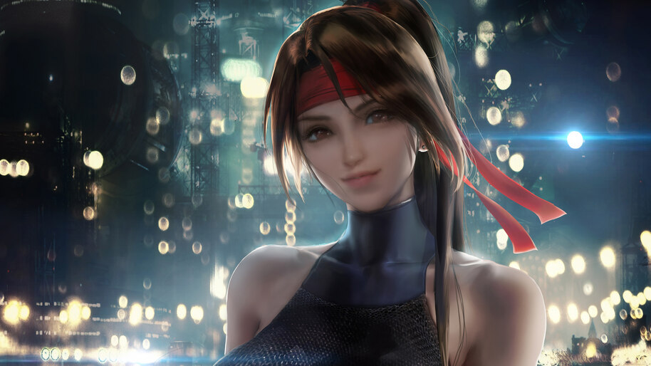 Jessie, Final Fantasy 7, Remake, 4K, 3.2004 Wallpaper PC Desktop