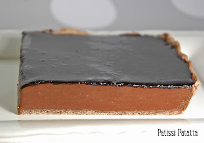 dessert de Pâques, tarte au chocolat de chef, Christian constant, la meilleure tarte au chocolat
