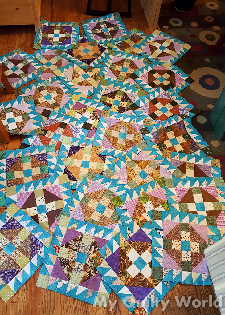 My Quilty World Roll Roll Cotton Boll Clue 7 Bonnie Hunter