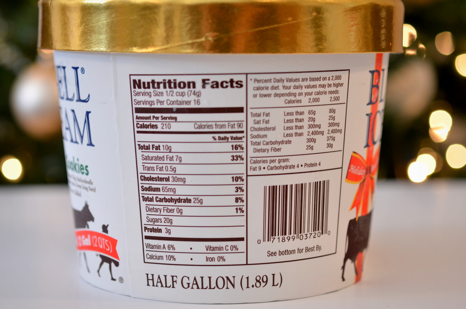 food and ice cream recipes REVIEW Blue Bell Christmas Cookies