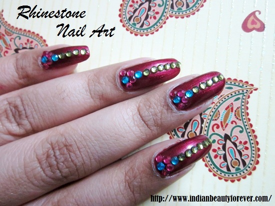 Indian Bridal nail art