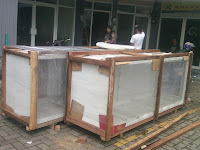 Pengiriman 2 Colly Panel Box Jakarta-Jambi