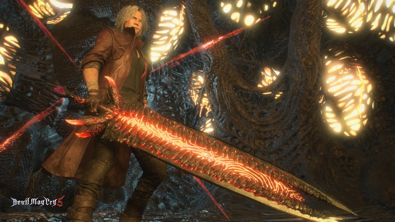 Dante, Sword, Devil May Cry 5, 4K, 37 Wallpaper iPhone Phone