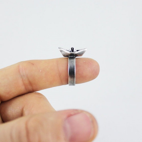 Metal Origami Jewelry by FoldItCreations / The Beading Gem