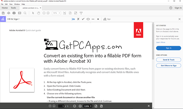 Adobe Acrobat PDF Reader DC Software Offline Setup for Windows 7 | 8 | 10 | 11
