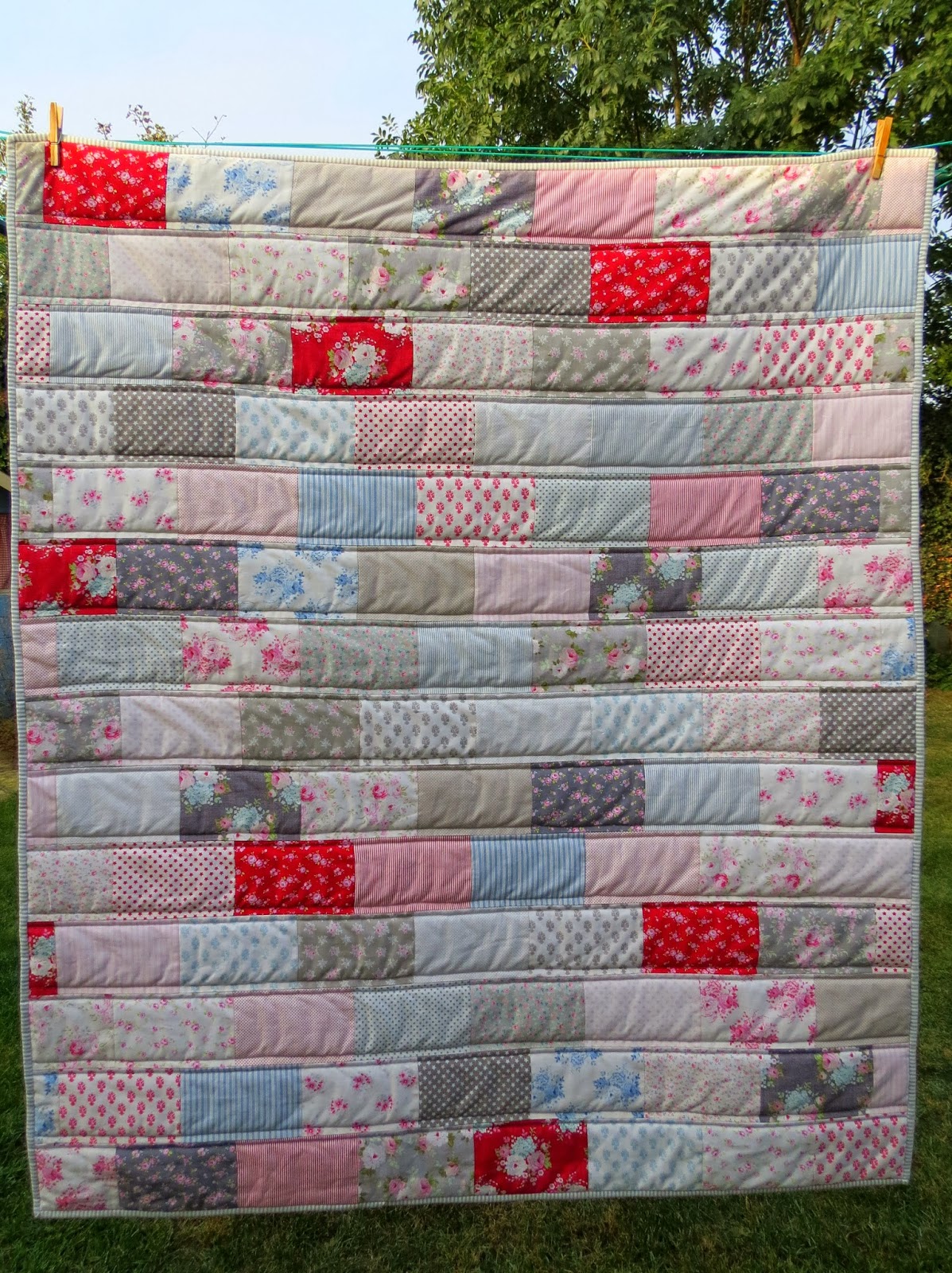 How I made my Tilda Brick Quilt A Little Happy Place