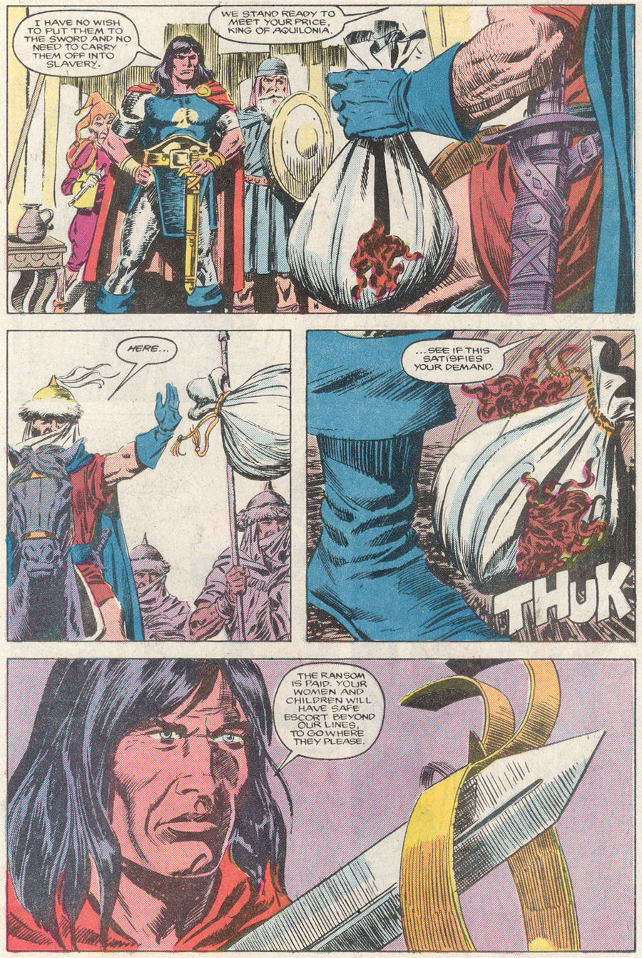 Read online Conan the King comic -  Issue #37 - 21