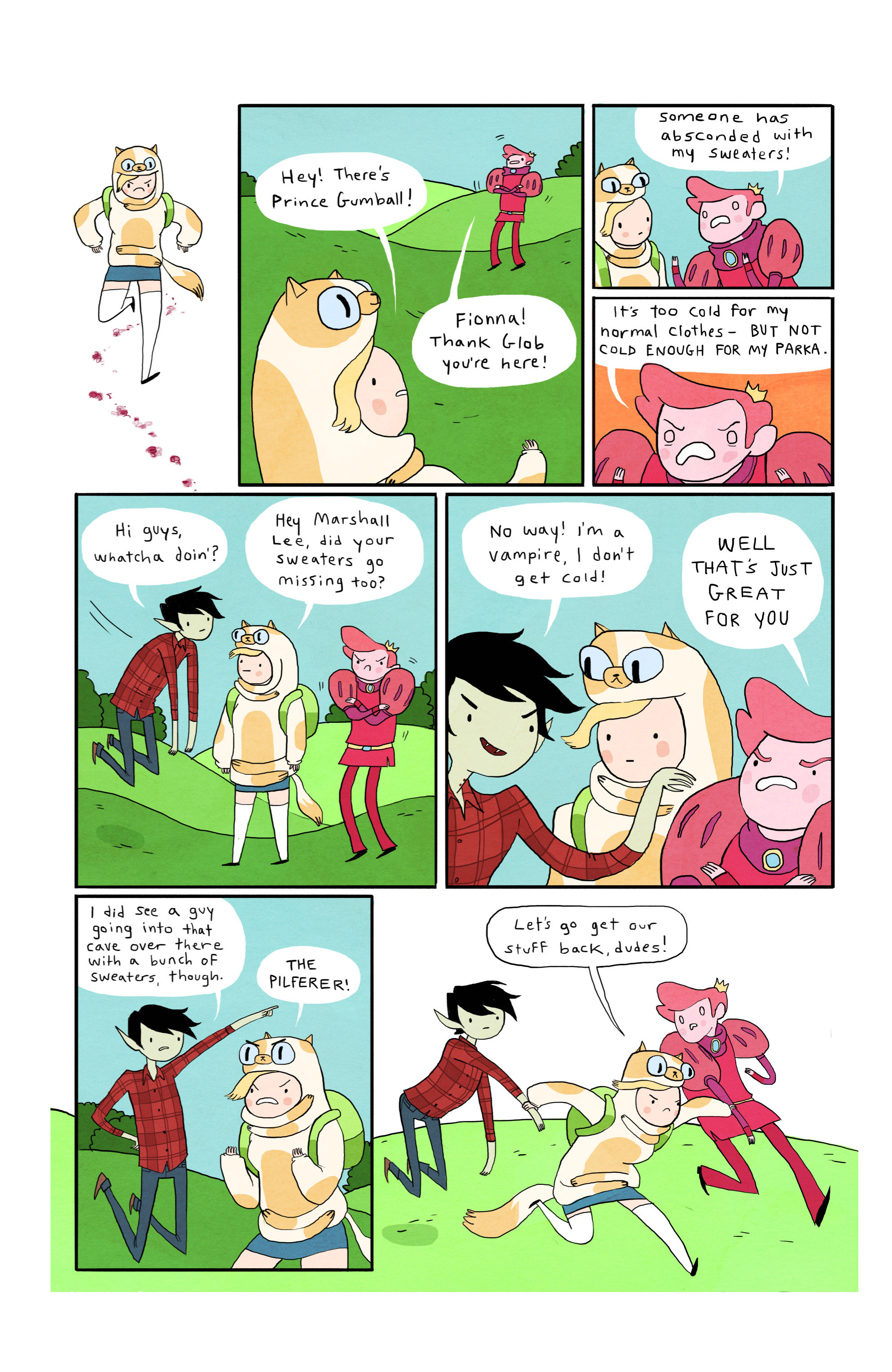 Read online Adventure Time with Fionna & Cake comic -  Issue #1 - 27