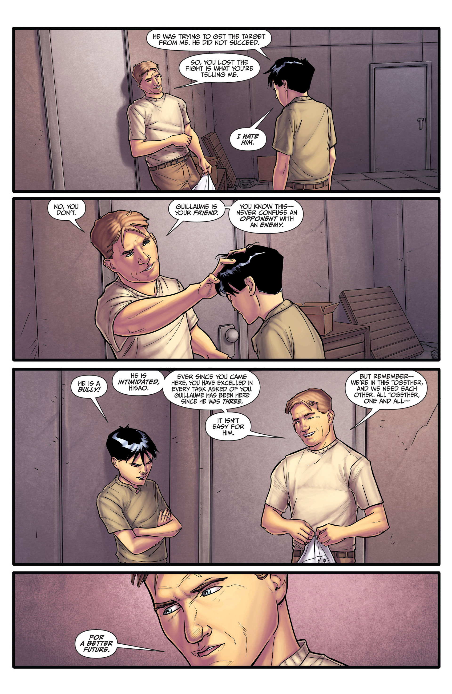 Read online Morning Glories comic -  Issue # _TPB 3 - 188