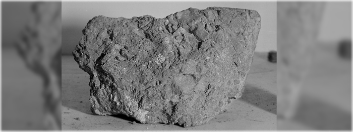 rocha terrestre encontrada na lua