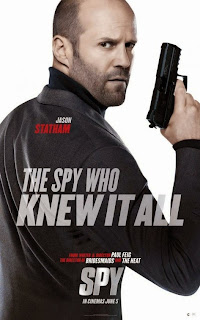 Spy movie poster featuring Jason Statham