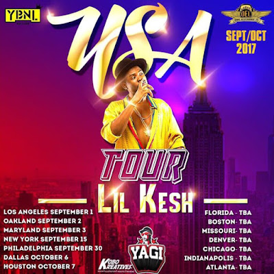 Lil Kesh Set To Embark On USA Tour