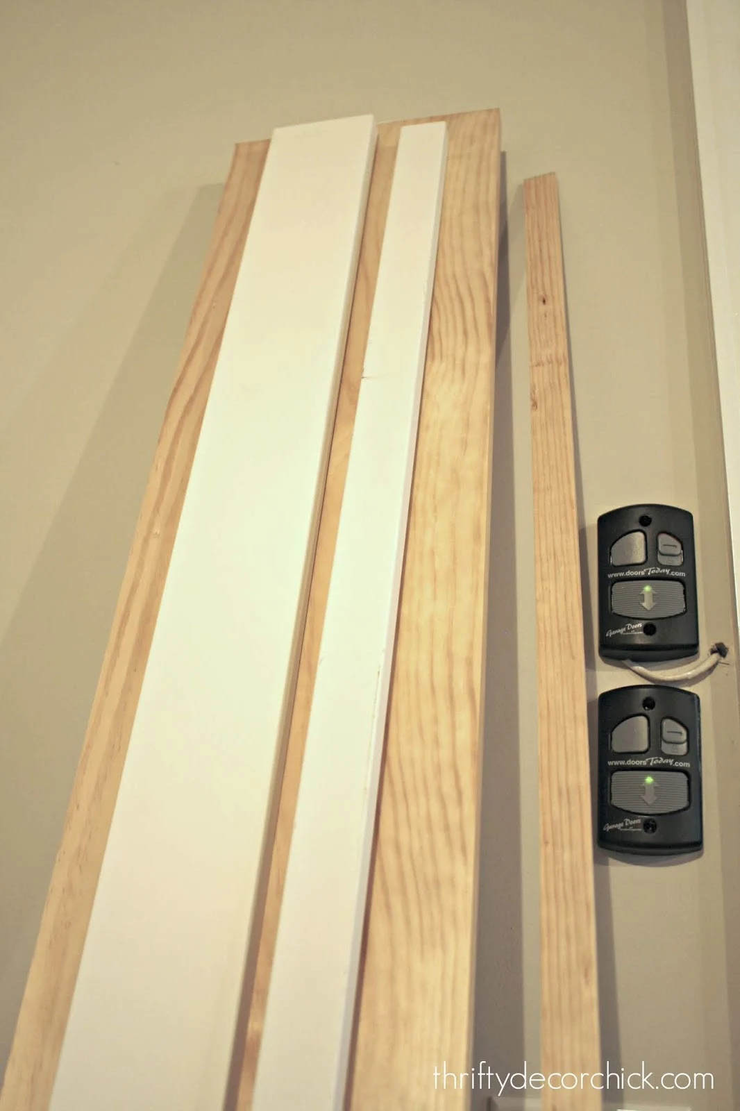 wood for chunky trim around door