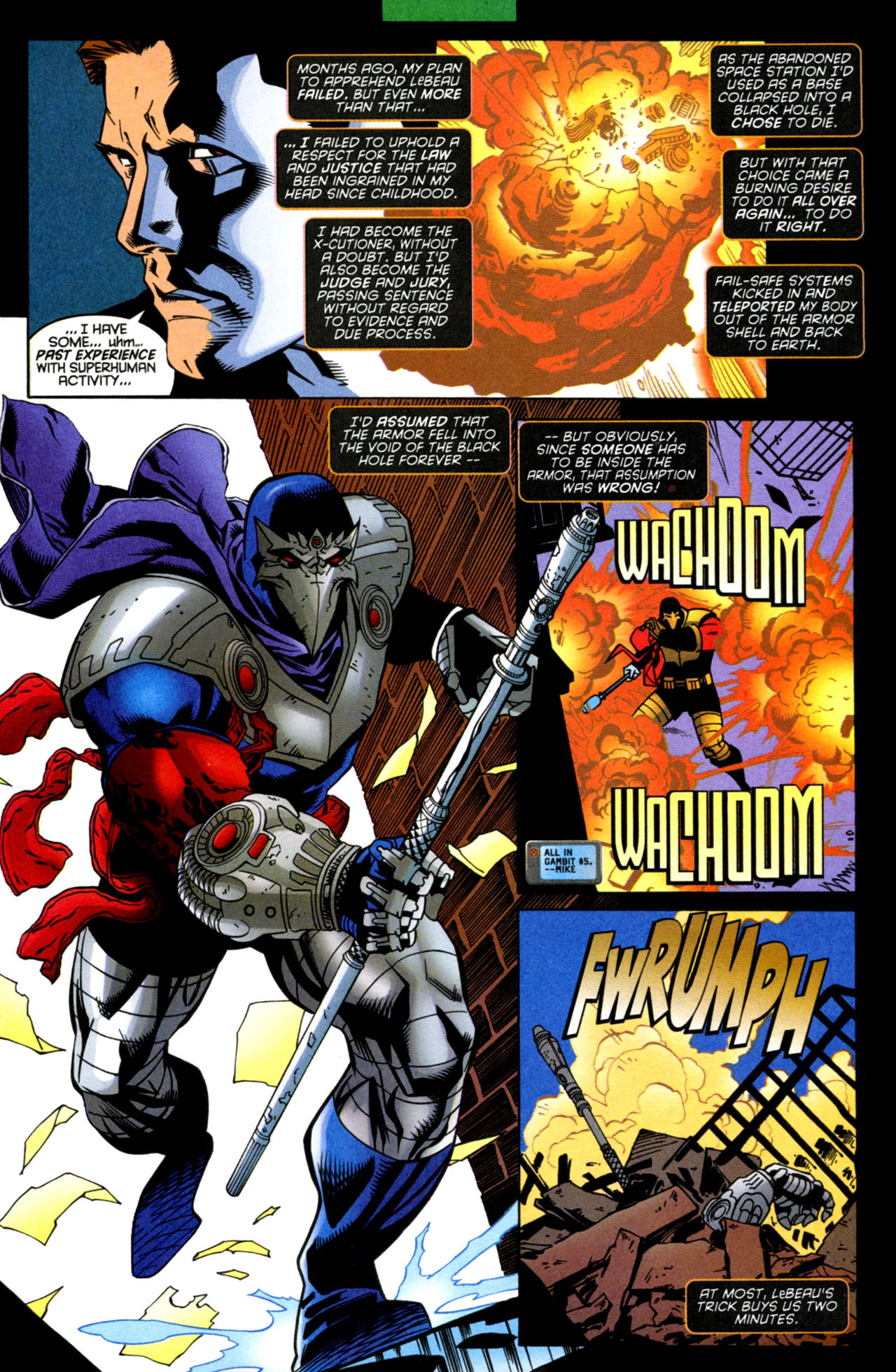 Read online Gambit (1999) comic -  Issue #18 - 4