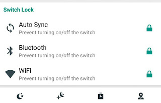 Enable switch lock