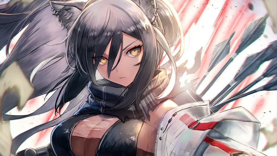 Schwarz, Arknights, Anime, Girl, 4K, #6.1847