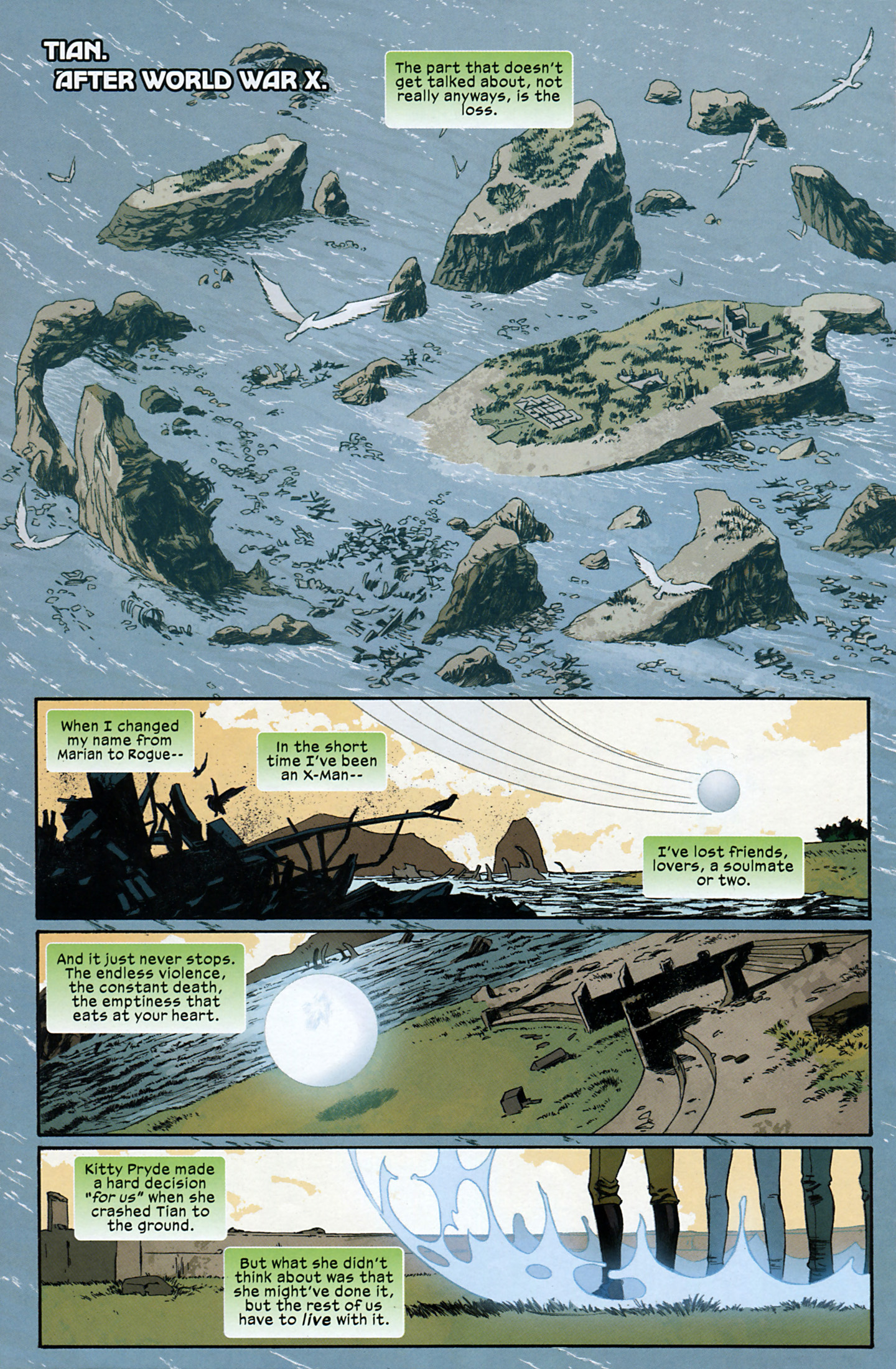 Read online Cataclysm: Ultimate X-Men comic -  Issue #1 - 4