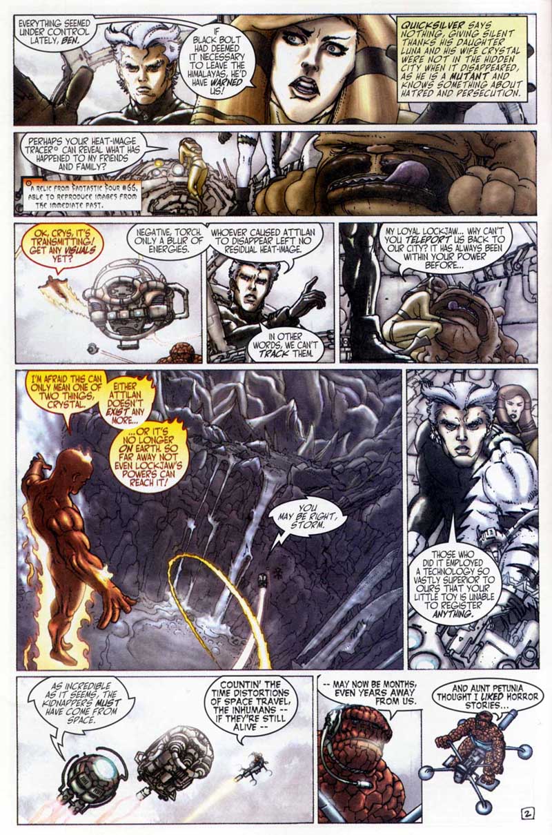 Read online Inhumans (2000) comic -  Issue #2 - 3