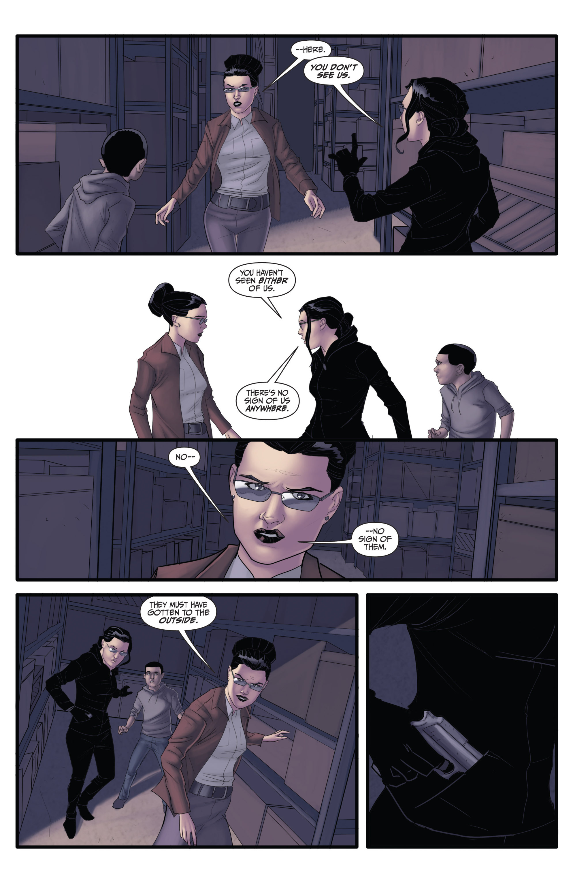 Read online Morning Glories comic -  Issue #35 - 13