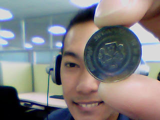 Day 25: 10 Cent Singapore Coin Back